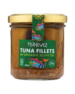 Fish4ever - Azores Tuna Fillets In Organic Olive Oil - 6 x 150g