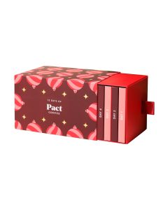 Pact Coffee - 12 Days of Christmas Ground Coffee Selection Box - 6 x 500g