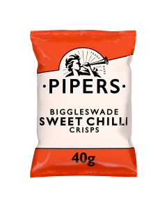 Pipers - Biggleswade Sweet Chilli Crisps - 24 x 40g