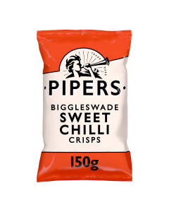 Pipers - Biggleswade Sweet Chilli Crisps - 8 x 150g