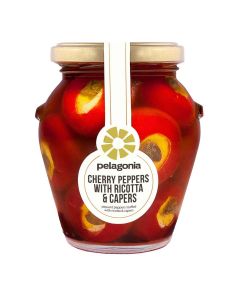 Pelagonia - Cherry Peppers with Ricotta & Capers - 6 x 280g