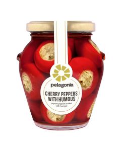 Pelagonia - Cherry Peppers with Humous - 6 x 280g