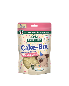 PARK LiFE - Cake-Bix Dog Biscuits Birthday Cake Flavour - 8 x 100g