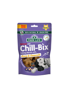 PARK LiFE - Chill-Bix Dog Biscuits Honey & Chamomile - 8 x 100g