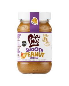 Pip & Nut - Smooth Peanut Butter - 6 x 300g