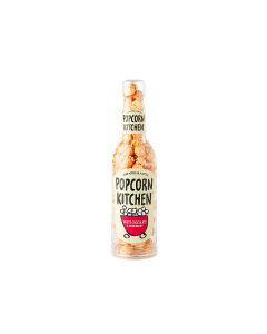 Popcorn Kitchen - White Chocolate & Raspberry Popcorn Gift Bottle - 15 x 80g