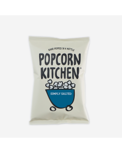 Popcorn Kitchen - Simply Salt Popcorn Snack Bag - 24 x 30g