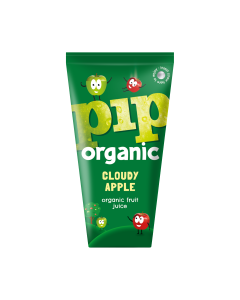 PIP Organic - Organic Cloudy Apple Juice - 24 x 180ml