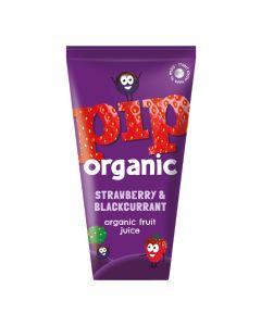 PIP Organic - Organic Strawberry & Blackcurrant Juice - 24 x 180ml