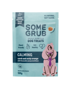 Some Grub - Calming Dog Treats Pouch - 12 x 100g