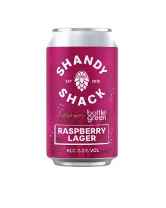 Shandy Shack - Bottlegreen Raspberry Lager 2.5% Abv - 12 x 330ml