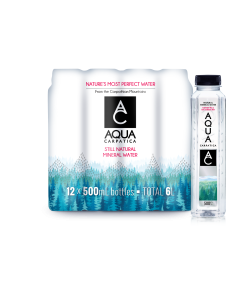 Aqua Carpatica - Pet Still Natural Mineral Water Low Mineral Content - 12 x 500ml
