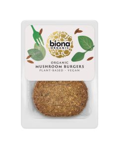 Biona - Organic Mushroom Burger  - 6 x 150g (Min 18 DSL)