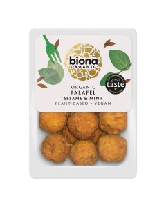 Biona - Organic Falafel - Sesame & Mint - 5 x 220g (Min 18 DSL)