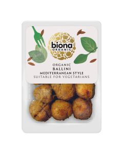 Biona - Organic Ballini - Mediterranean Style - 5 x 250g (Min 18 DSL)
