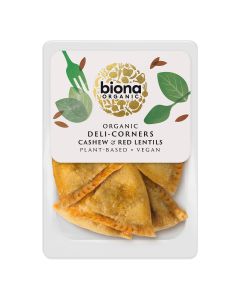 Biona - Organic Deli-Corners  - Cashew & Red Lentils - 5 x 180g (Min 18 DSL)