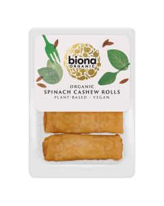 Biona - Organic Spinach Cashew Rolls - 6 x 200g (Min 18 DSL)
