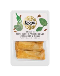 Biona - Organic Mini Thai Spring Rolls - 6 x 200g (Min 18 DSL)
