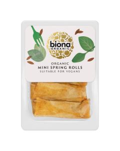 Biona - Organic Mini Spring Rolls  - 6 x 200g (Min 18 DSL)