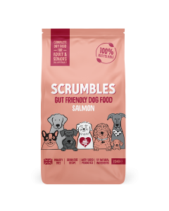 Scrumbles - Dog Dry Adult & Seniors (Salmon) - 1 x 7500g
