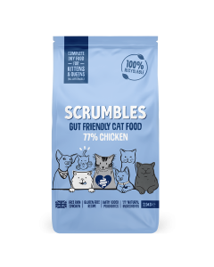 Scrumbles - Dry Cat Kitten (Chicken) - 4 x 2500g