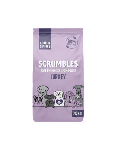 Scrumbles - Dry Dog Food Adult & Seniors Turkey - 1 x 7.5kg
