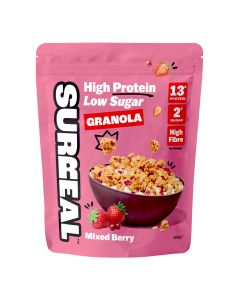 Surreal - High Protein Low Sugar Mixed Berry High Protein Granola - 5 x 300g