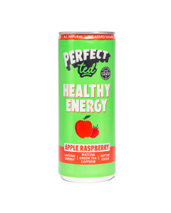 PerfectTed - Apple & Raspberry Natural Energy Drink - 12 x 250ml