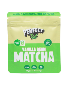 PerfectTed - Organic Vanilla Matcha Powder - 12 x 75g