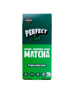 PerfectTed - Organic Matcha Powder Sachets (7 x 1.5g) - 12 x 11g