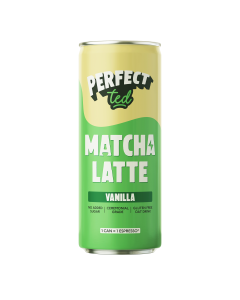 PerfectTed - Vanilla Matcha Latte - 12 x 250ml