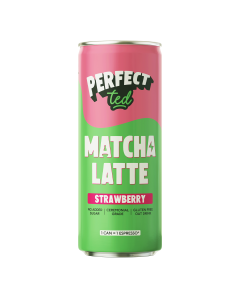 PerfectTed - Strawberry Matcha Latte - 12 x 250ml