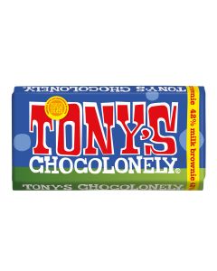 Tony's Chocolonely - Fairtrade Dark Milk Chocolate Fudge Brownie - 15 x 180g