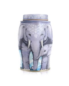 Williamson Tea - Large Elephant Ice Crystal containing 40 Earl Grey Teabags - 6 x 100g