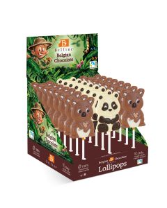 Belfine - Wild Animal Lollipops - 24 x 25g