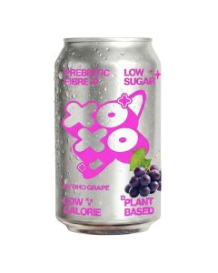 XOXO - Sparkling Kyoho Grape Prebiotic Soda Can - 12 x 330ml