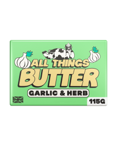 All Things Butter - Garlic & Herb Butter - 10 x 115g (Min 25 DSL)