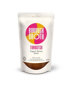 Borough Broth  - Organic Tonkotsu Ramen Broth  - 10 x 400g (Min 40 DSL)