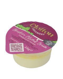 Clotton Creamery - Cheshire Clotted Cream  - 48 x 28g (Min 12 DSL)