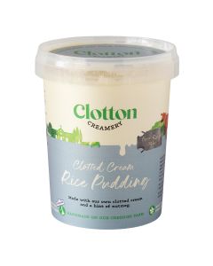 Clotton Creamery - Clotted Cream Rice Pudding - 8 x 500g (Min 19 DSL)