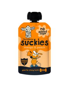 The Collective - Suckies No Added Sugar Mango & Peach Yoghurt - 6 x 90g (Min 13 DSL)