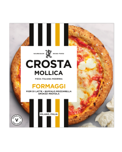 Crosta Mollica - Pizza Formaggi - 6 x 410g (Min 4 DSL)