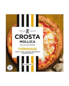 Crosta Mollica - Pizza Formaggi - 6 x 410g (Min 4 DSL)