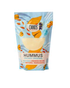DANDS - Original Hummus Pouch - 7 x 350g (Min 60 DSL)