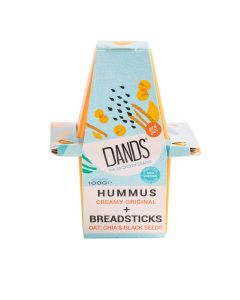 DANDS - Lebanese Hummus & Sticks - 10 x 100g (Min 60 DSL)