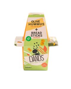 DANDS - Olive Hummus & Sticks - 10 x 100g (Min 60 DSL)