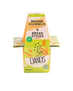 DANDS - Wasabi Hummus & Sticks - 10 x 100g (Min 60 DSL)