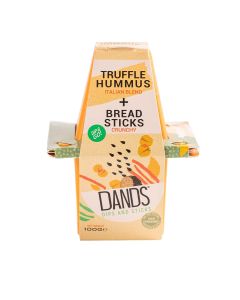 DANDS - Truffle Hummus & Sticks - 10 x 100g (Min 60 DSL)