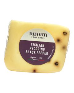 Diforti - Sicilian Pecorino Black Pepper - 12 x 150g (Min 25 DSL)