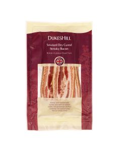 DukesHill - British Outdoor Bred Smoked Streaky Bacon - 8 x 200g (Min 14 DSL)